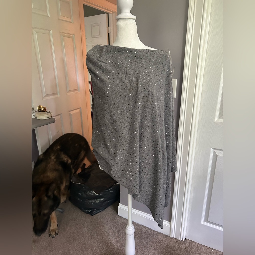 VILA Gray Knitwear